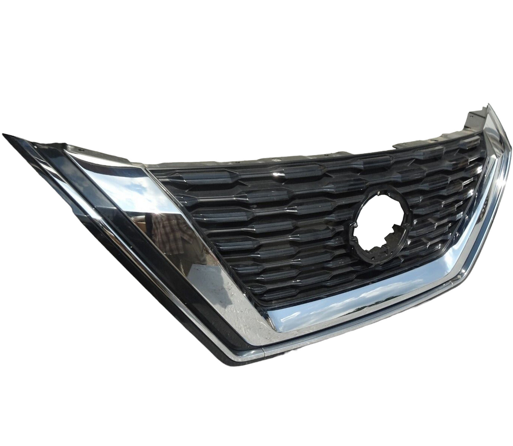 2021 2022 2023 appropriate With Rogue Front Bumper Upper Grille Chrome With Camera Option