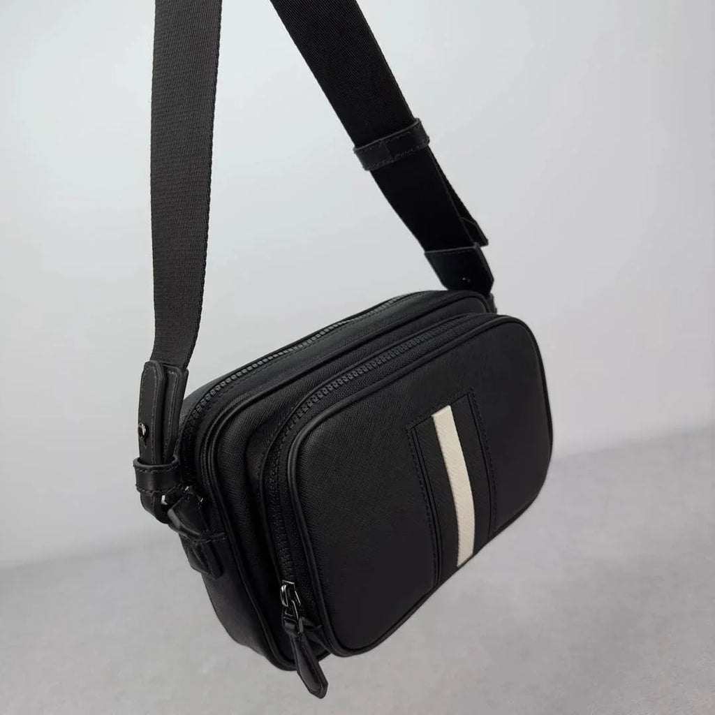Luxury B Style Shoulder Bag Men's Casual Business Commuter Shoulder Bag Crossbody Bag Genuine Leather High superior Chest Bag