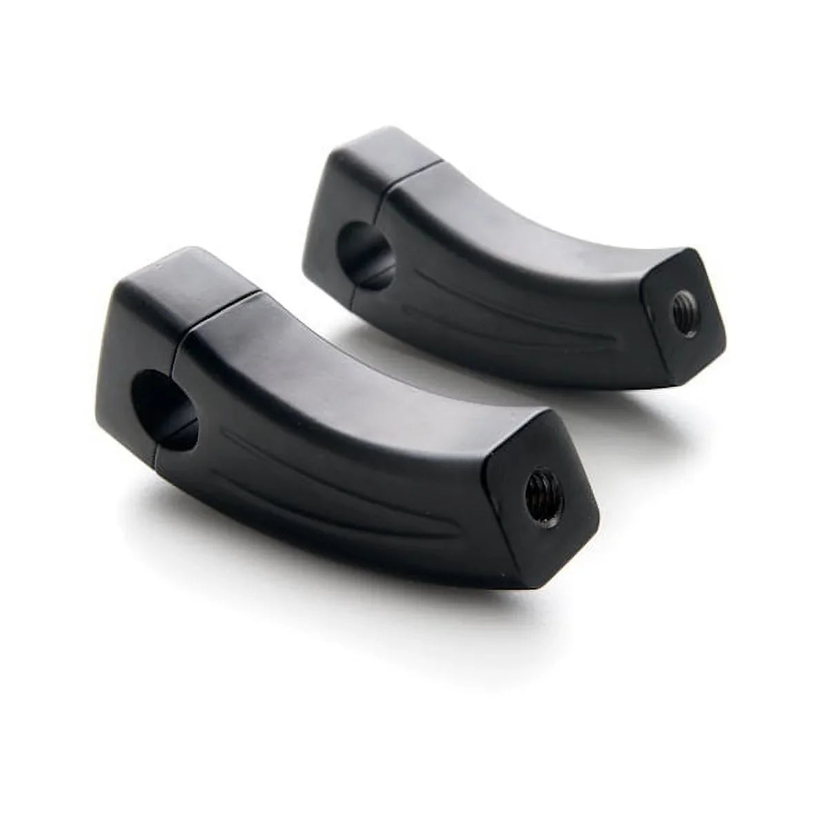 Krator 3.5" Black Bike Handlebar Pullback Risers 7/8" suitable with Yamaha XS 360 400 500 650 750 850 900 1100