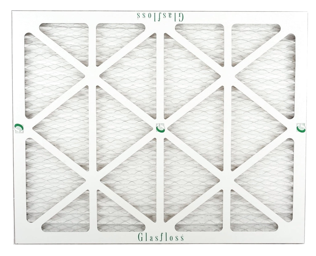 Glasfloss 20x21x1 - MERV 10 -Qty:4 - Furnace Air Filter - Made in USA (Actual Size: 19.5 x 20.5x7/8 inch)