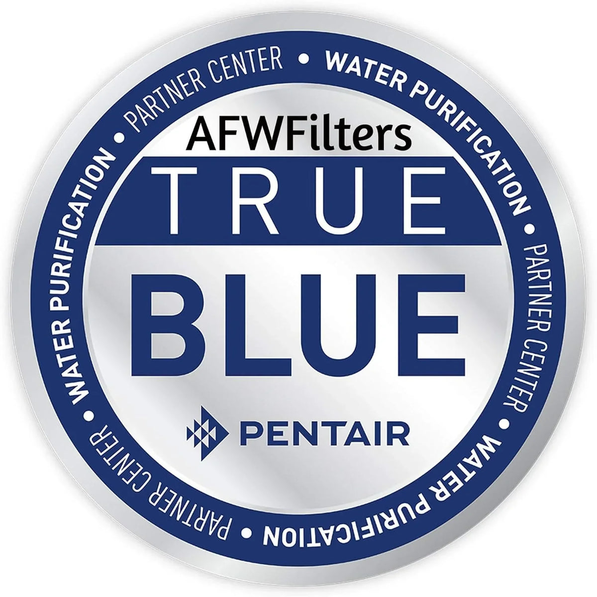 AFWFilters 2 cubic Foot 64k Whole Home moisture Softener with High Capacity Resin, 1" Stainless Steel FNPT Connection, and Blue Tanks