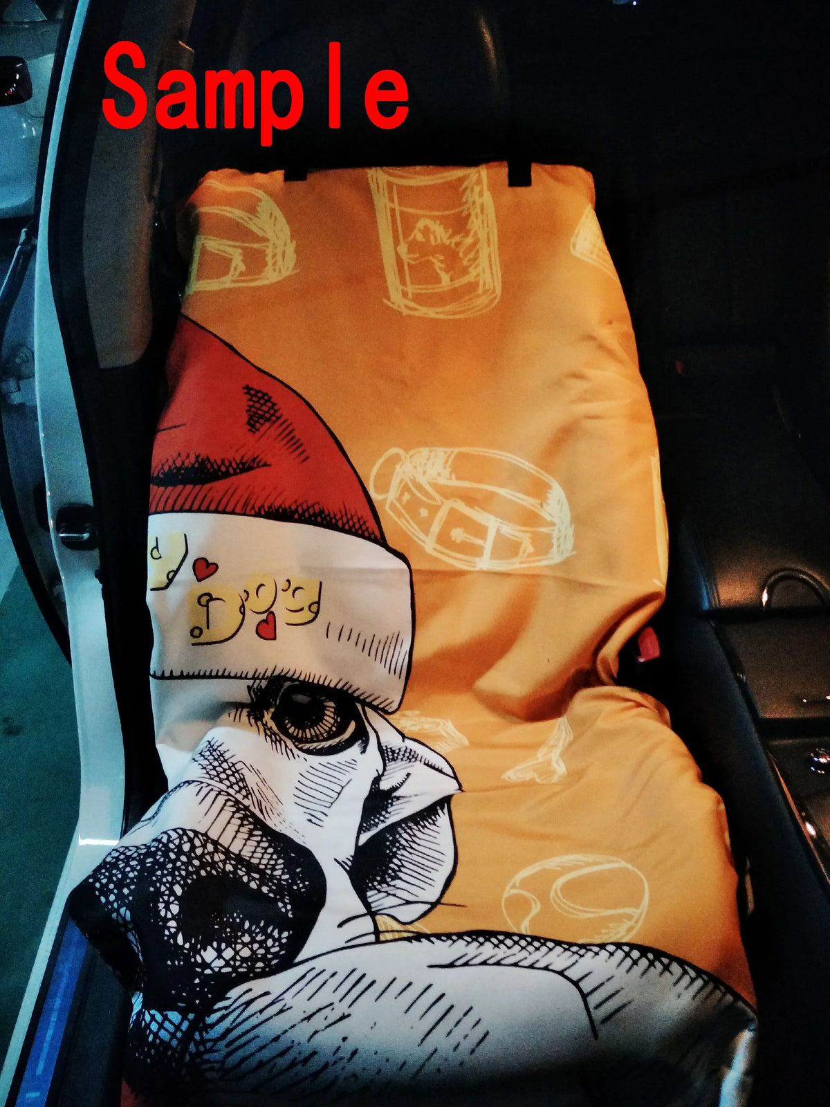 GCKG Ocean Waves California Paradise Pet Car Seat wrap Dog Car Seat Mat Hammock Cargo Mat Trunk Mat For Cars Trucks and SUV 54x60 inches