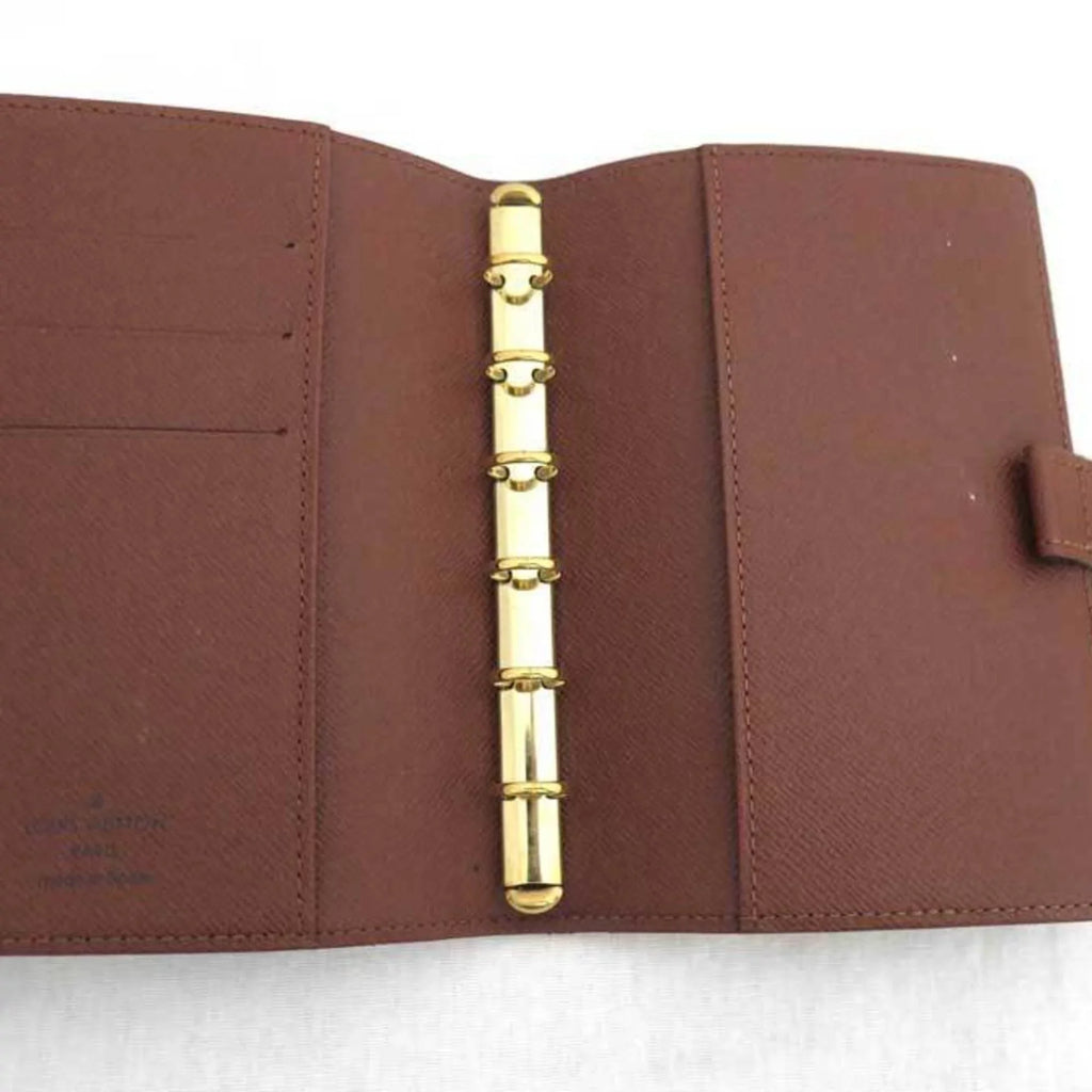 Pre-Owned Louis Vuitton LOUIS VUITTON Notebook shield Monogram Agenda PM Canvas Brown Unisex R20005 (Good)