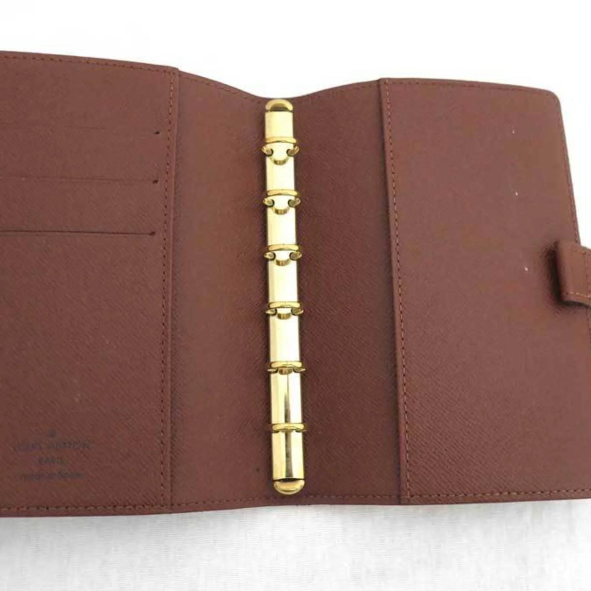 Pre-Owned Louis Vuitton LOUIS VUITTON Notebook shield Monogram Agenda PM Canvas Brown Unisex R20005 (Good)