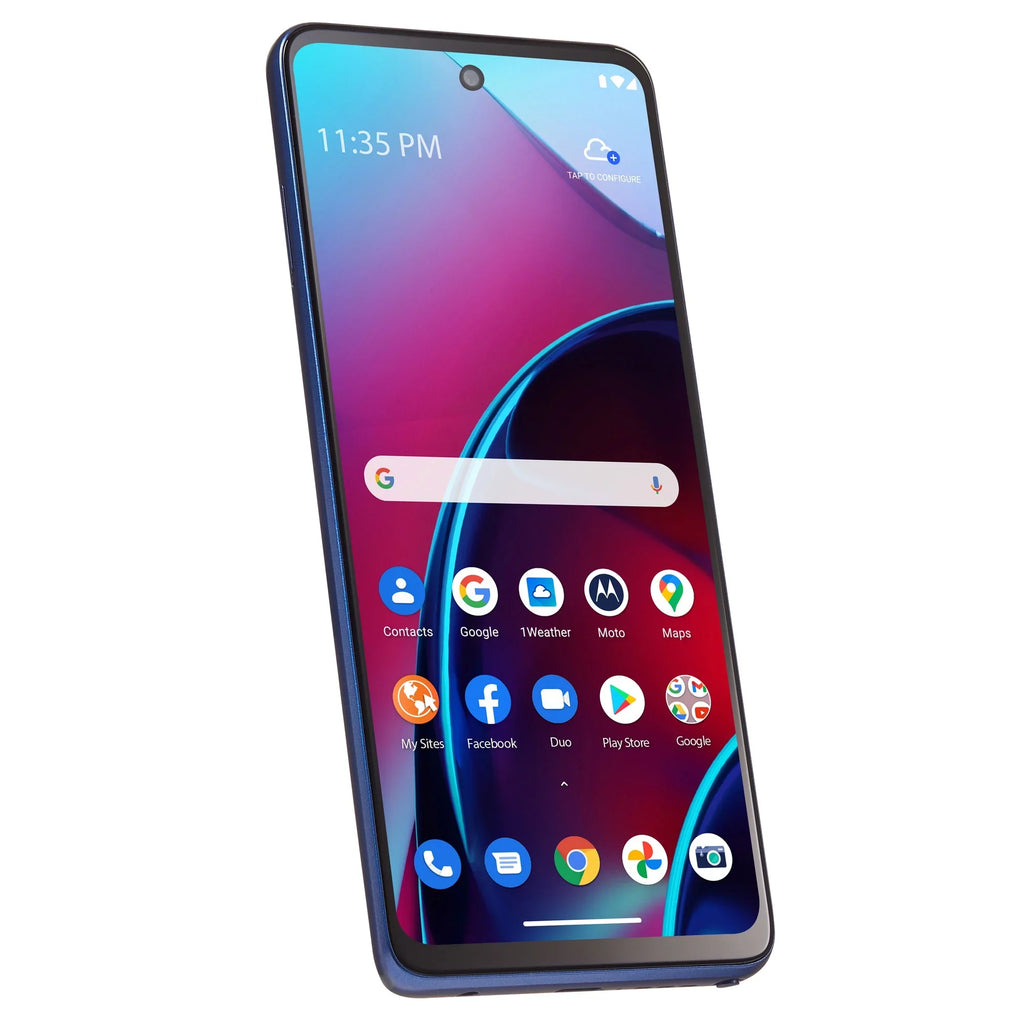 Total by Verizon Motorola Moto G Stylus 4G (2022), 128GB, Blue- Prepaid Smartphone [Locked to Total by Verizon]