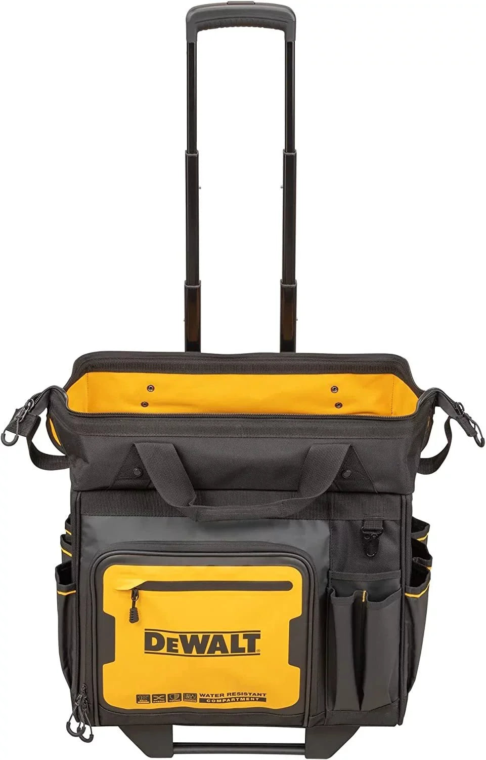 DEWALT Tool Bag with Wheels, Tool Storage and Organization, Durable and aqua impervious, 18 Inch DWST560107