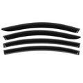 Voron Glass in-Channel Extra Durable Rain Guards for  F150 2015-2020 SuperCab (fit for  F250-F550 17-23), Window Deflectors, Vent Window Visors, 4 Pieces - 230095