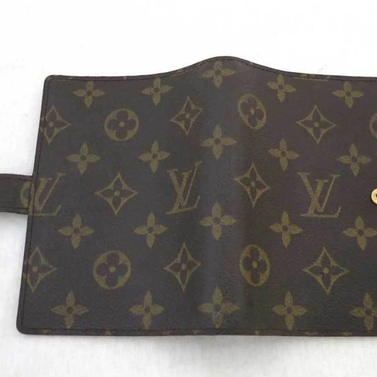 Pre-Owned Louis Vuitton LOUIS VUITTON Notebook shield Monogram Agenda PM Canvas Brown Unisex R20005 (Good)
