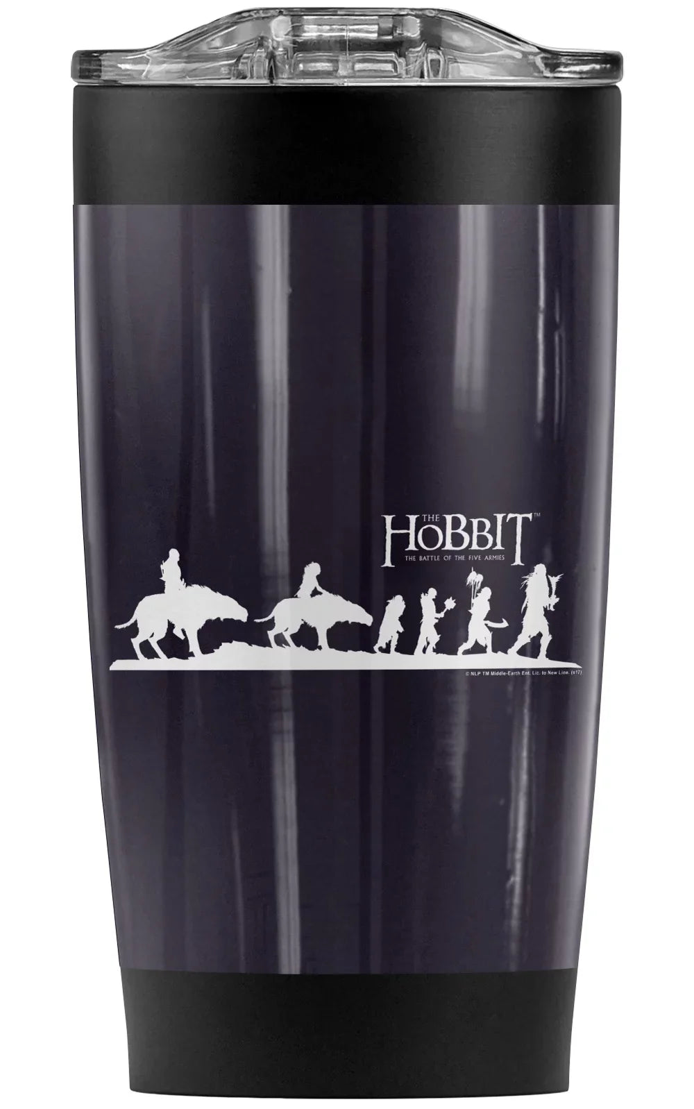 The Hobbit/Orc Company Stainless Steel Tumbler 20 oz Coffee Travel Mug/Cup, Vacuum Insulated & Double Wall with Leakproof Sliding Lid | excellent for Hot Drinks and Cold Beverages