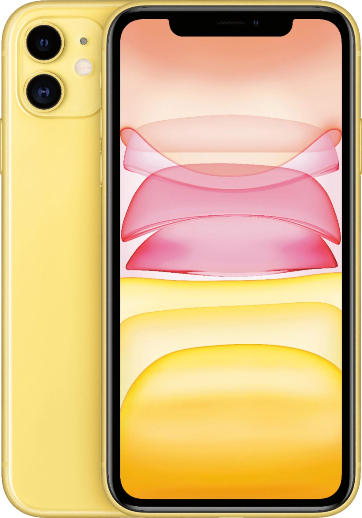 Restored  iPhone 11 (6.1-inch) Smartphone (A2111) GSM + CDMA - 128GB / Yellow (Refurbished)
