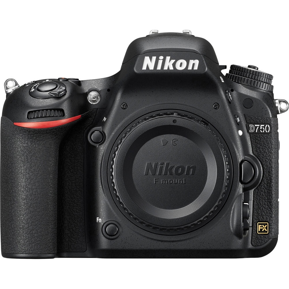 D750 24.3MP DSLR Digital Camera with AF 50mm f/1.8D Lens (1543) Bundle with SanDisk 64GB SD Card + Camera Bag + Filter Kit + Spare Battery + Telephoto Lens
