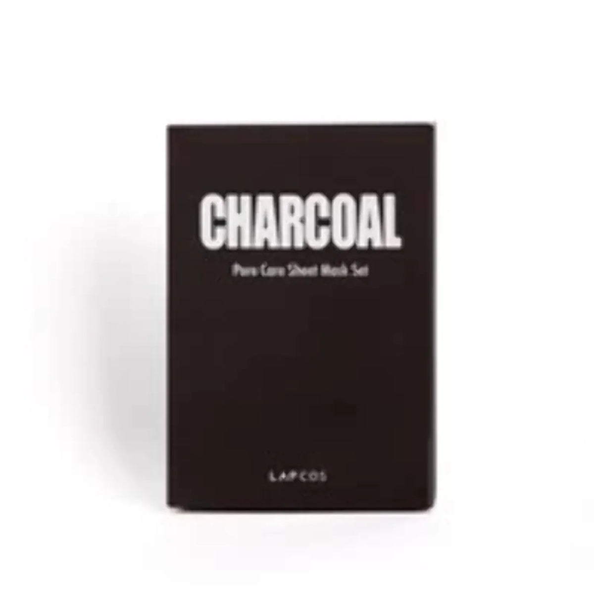 LAPCOS Charcoal Sheet Mask, Daily Face Mask with Salicylic Acid and Tea Tree Oil to Detoxify and Tighten Skin, 5-Pack