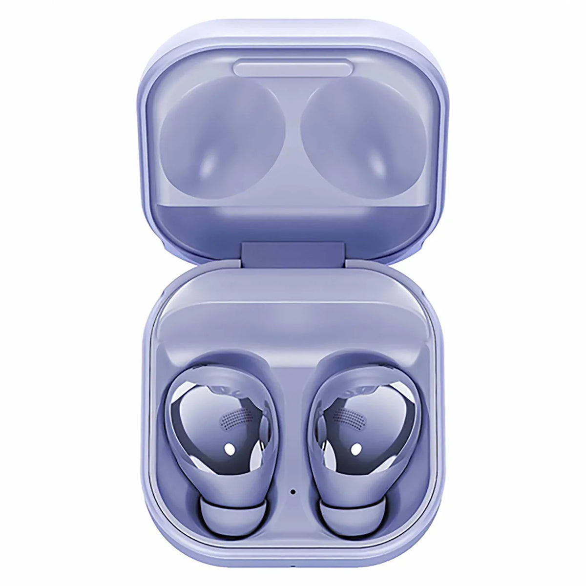 UrbanX Street Buds Pro Bluetooth Earbuds for HTC Desire 20 Pro True Wireless, Noise Isolation, Charging Case, superior Sound, moisture protected (US Version) - Amethyst Purple