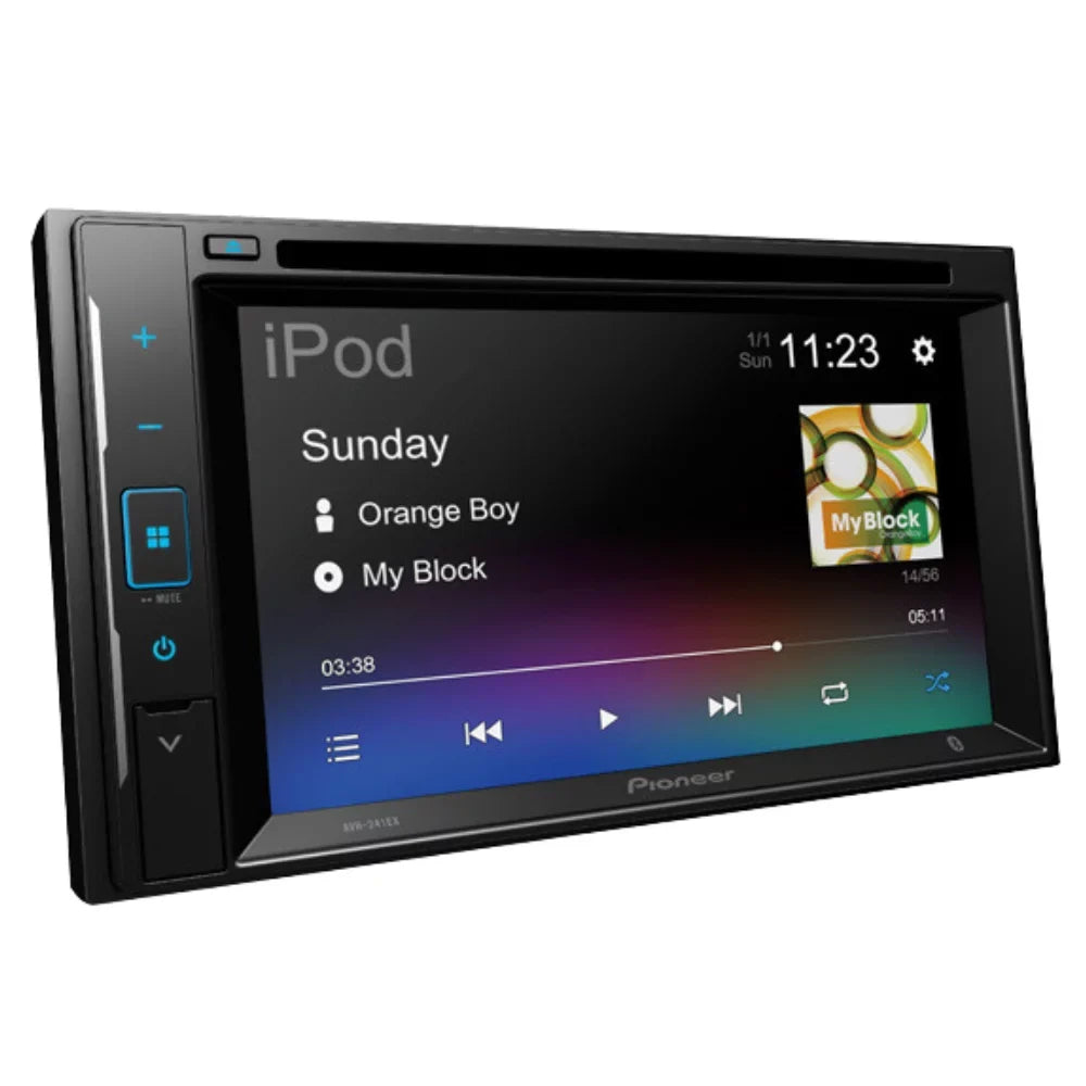KIT4904 Bundle for 2008-2015 Nissan Frontier W/ Pioneer Double DIN Car Stereo with Bluetooth/Backup Camera/Installation Kit/in-Dash DVD/CD AM/FM 6.2" WVGA Touchscreen Digital Media Receiver
