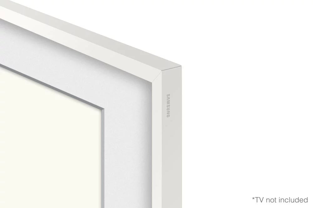 50-Inch Class QLED The Frame Series - Quantum HDR Smart TV with a  VG-SCFA50WTB 50" The Frame Customizable Bezel - Modern White (2022)