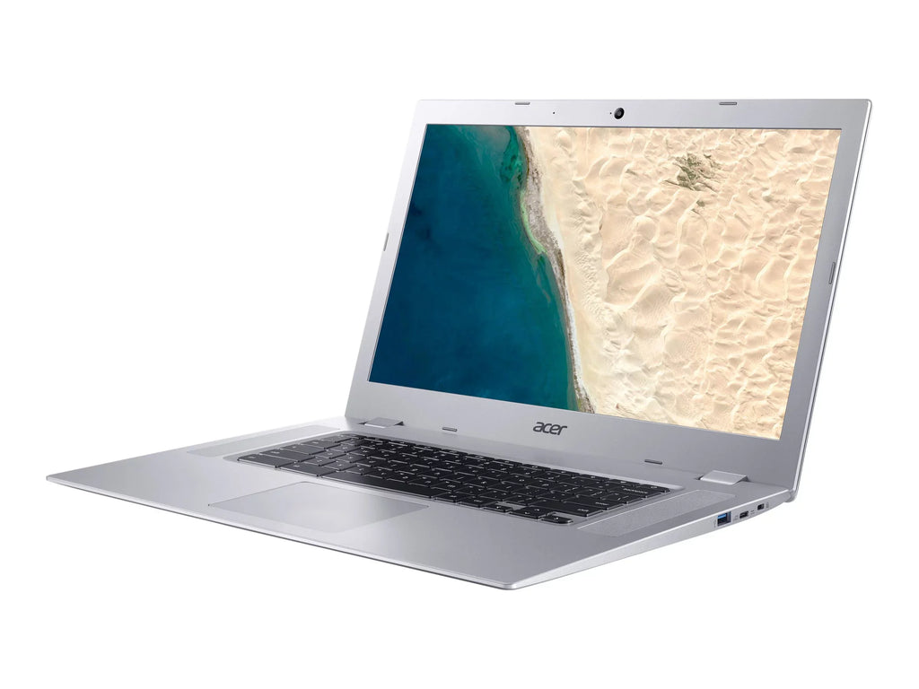 Chromebook 315 CB315-2H-68E6 - AMD A6 - 9220C / up to 2.7 GHz - Chrome OS - Radeon R5 - 4 GB RAM - 32 GB eMMC - 15.6" IPS 1920 x 1080 (Full HD) - Wi-Fi 5 - pure silver - kbd: US