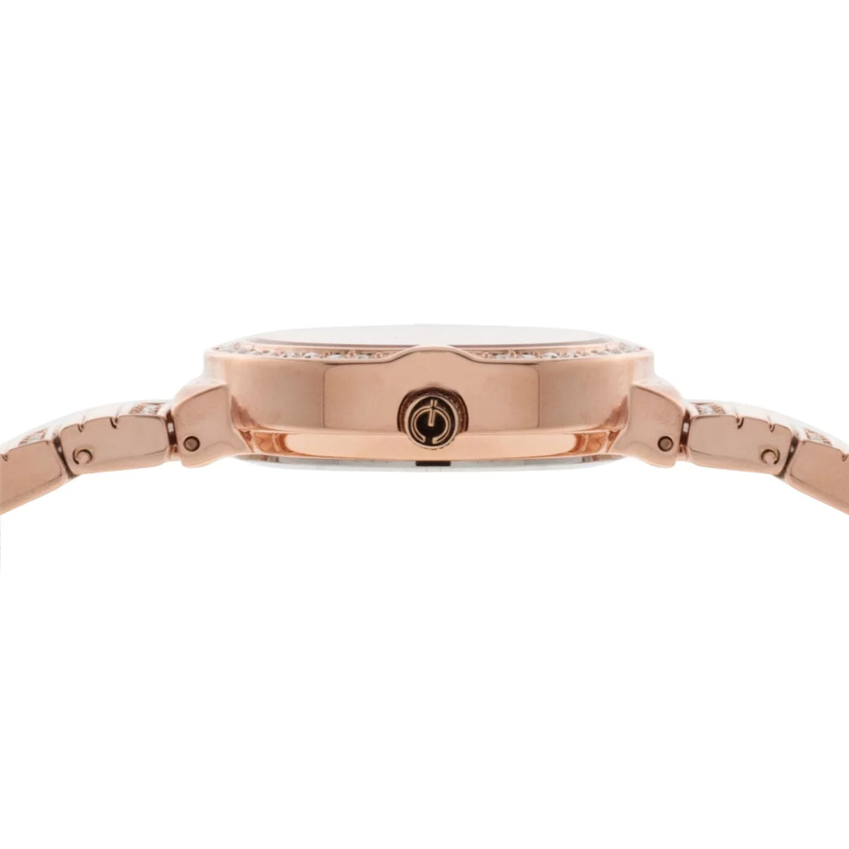 Elgin Adult Female Analog Watch and Bracelet 3pc Set in Rose Gold (EG160012RGST)