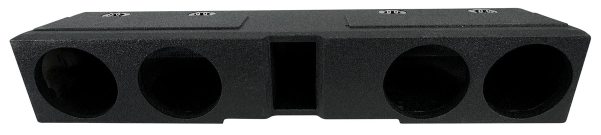 Rockville REC120 Quad 8" Ported Bedlined Sub Box For 2007- CURRENT GM Crew Cab