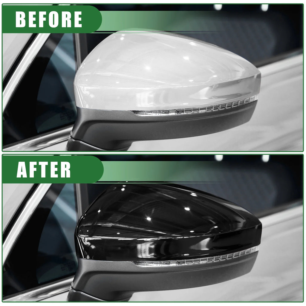 Unique Bargains Side View Mirror shield Trim Shell Right Side Mirror Cap Replacement for Chevrolet Cruze 2017-2019 Black