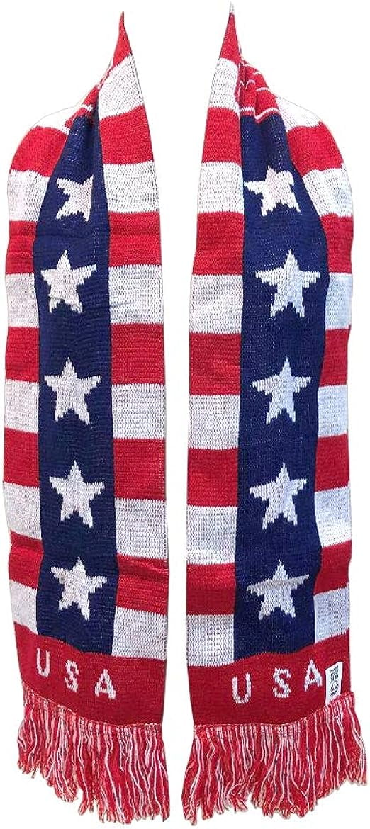 United States of America Flag USA Neck Scarf/Sash/Stole Head Wraps Soccer