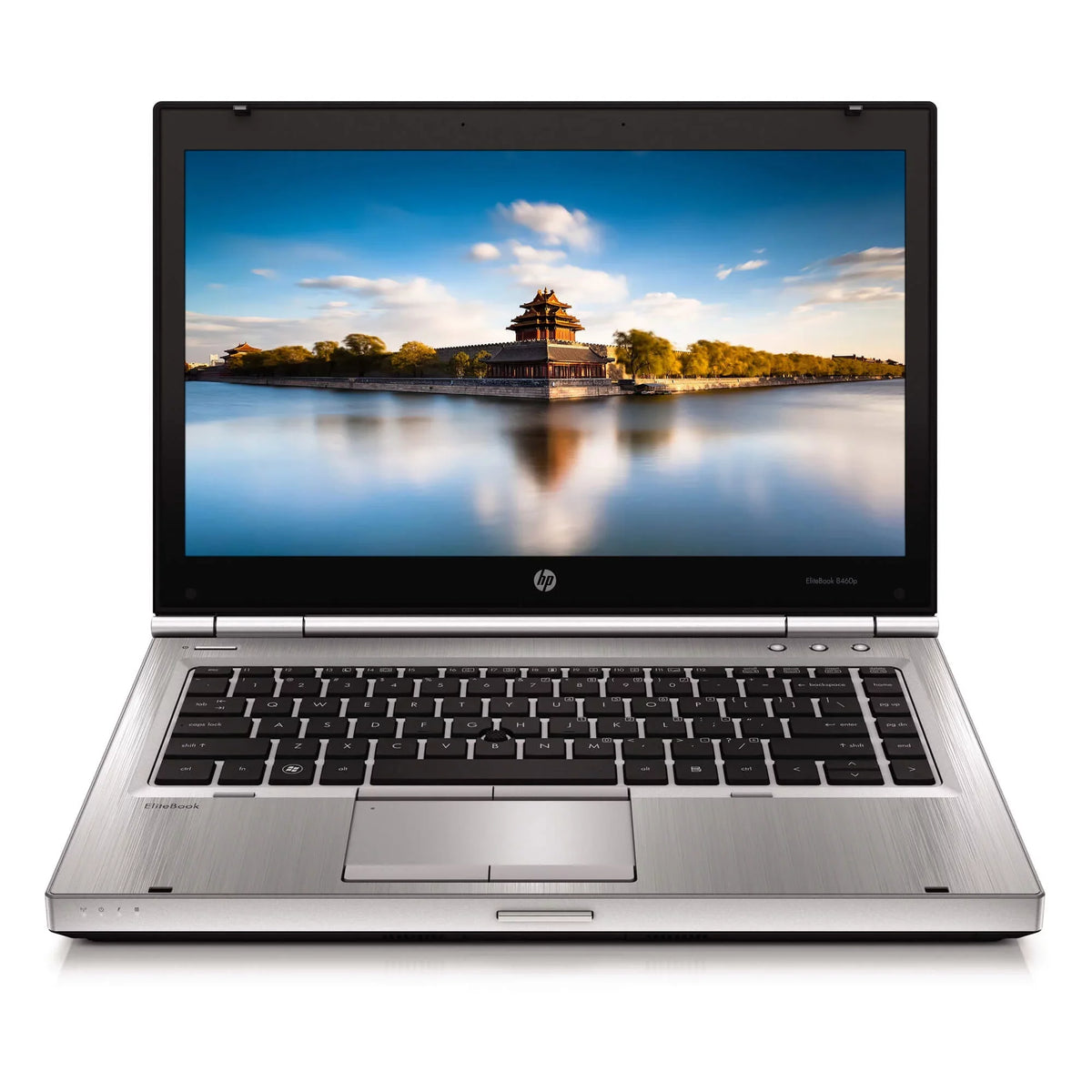 Used  Silver EliteBook 8460P 14'' PC Laptop  i5 Dual Core 2.4GHz 4GB RAM 250GB HDD  HD Graphics 3000 1366 x 768 Display Windows 10 Home 64-Bit