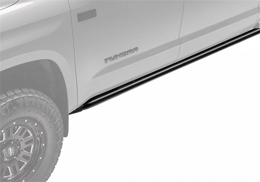 N-Fab by RealTruck Rkr Rails | Textured Black | T074Rkrcc | appropriate with 2007-2021  Tundra Crewmax All Beds, SRW Gas