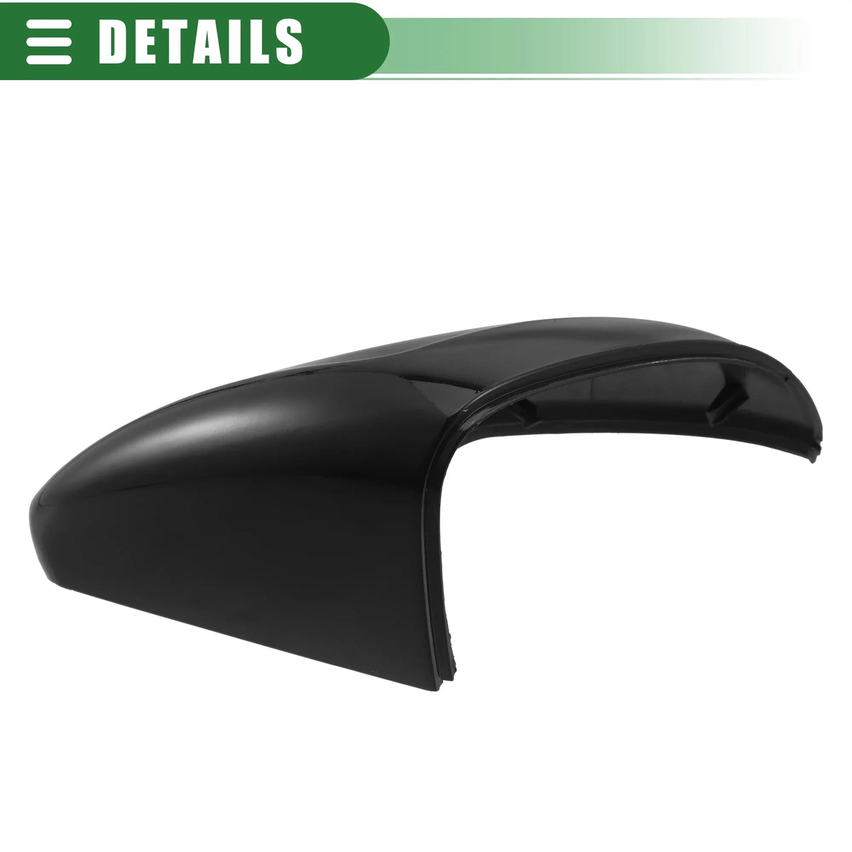Unique Bargains Side View Mirror shield Trim Shell Right Side Mirror Cap Replacement for Chevrolet Cruze 2017-2019 Black