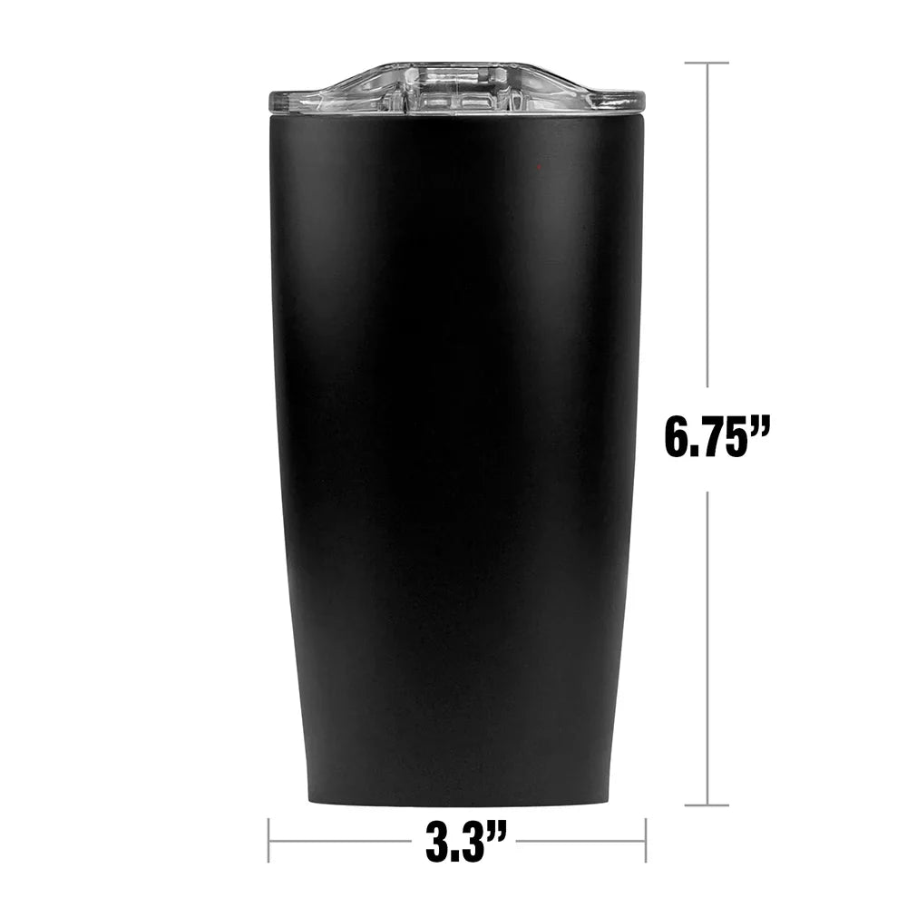 The Hobbit/Orc Company Stainless Steel Tumbler 20 oz Coffee Travel Mug/Cup, Vacuum Insulated & Double Wall with Leakproof Sliding Lid | excellent for Hot Drinks and Cold Beverages