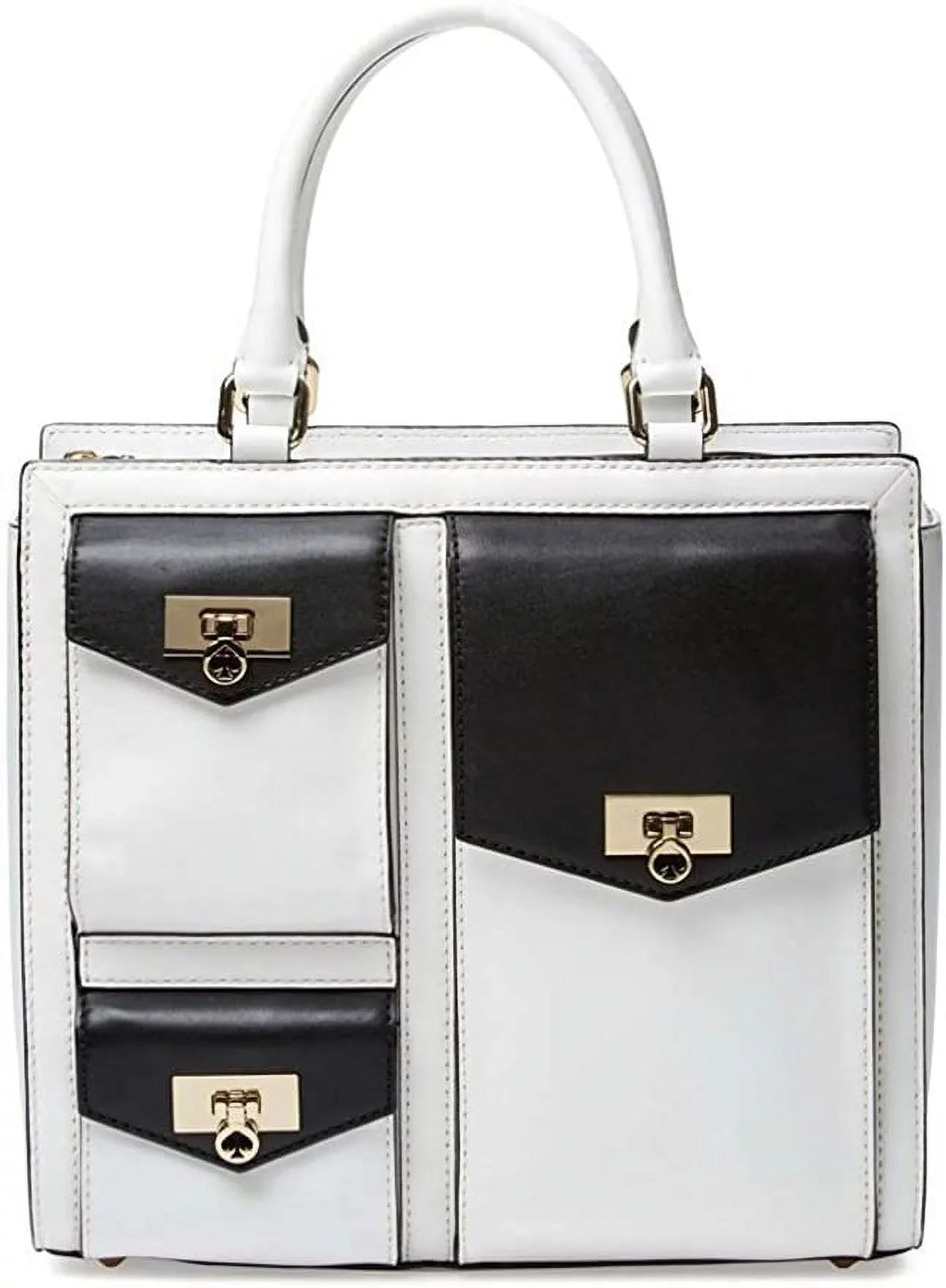 Kate Spade New York Terrace Drive Kingston Tote in Fresh White/Black