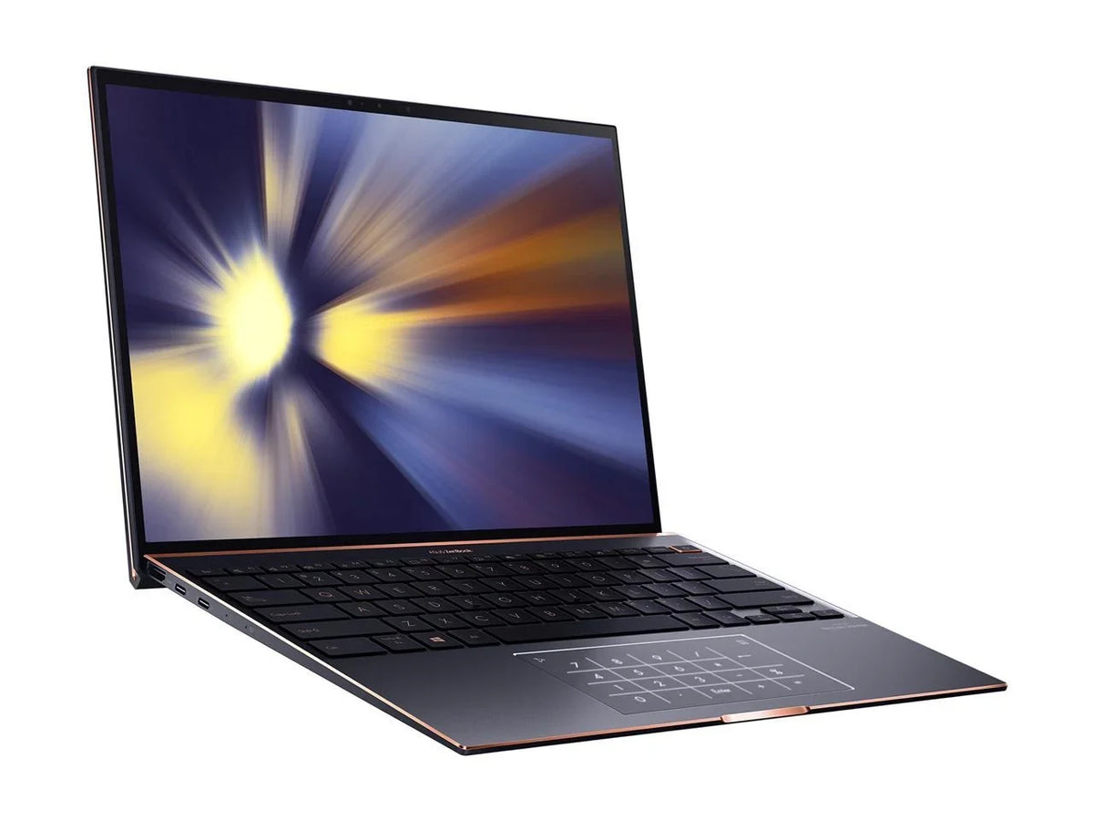 ZenBook S Ultra Slim Laptop, 13.9" 3300x2200 3:2 500nits Touch Display,  Evo Platform Core i7-1165G7 CPU, 16GB RAM, 1TB SSD, Thunderbolt 4, TPM, Windows 10 Pro, Jade Black, UX393EA-XB77T