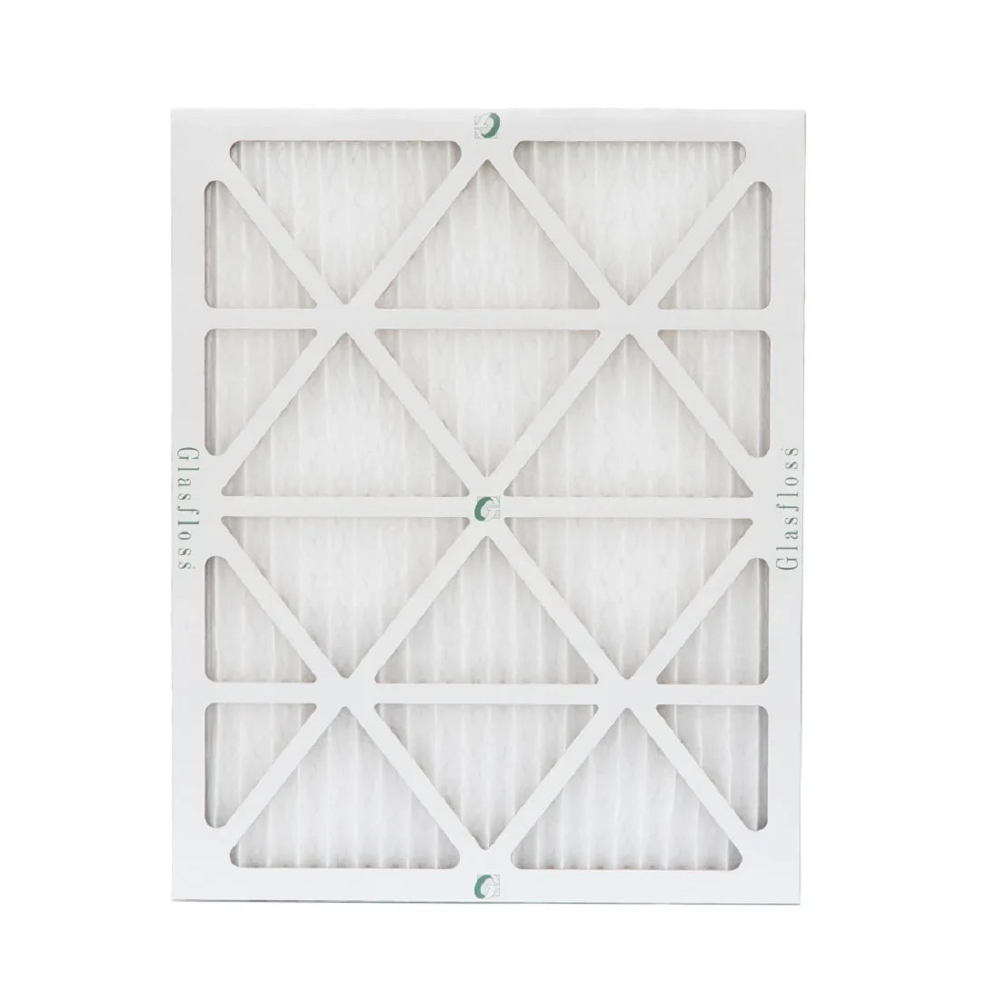 Exact Size: 19-3/8 x 23-3/8 x 7/8. Box of 4. Glasfloss ZL 20x24x1 MERV 10 Pleated AC Furnace Air Filters