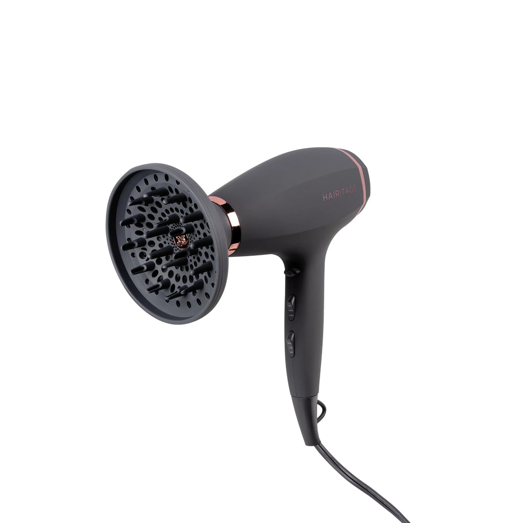 Hairitage Meant to Be Hair Diffuser Hair Dryer Attachment for Anti Frizz & Volume | Salon high-grade Frizz Control