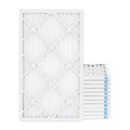 Actual Size: 9-1/2 x 23-1/2 x 3/4. Case of 12. 10x24x1 MERV 11, MPR 1000 Pleated AC Furnace 1" Air Filters by Pamlico