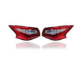 Tail Light Assembly - matching/Replacement for '18-18 Nissan Altima Sedan S/SV/SL - Outer On Body, Standard Red Lens - Pair, Left Driver + Right Passenger Set - 265509HU0A, 265559HU0A CAPA