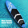 FBSPORT 11 Ft SUP Thickening Inflatable Stand Up Paddle Board w/Complete Accessories & Carry Bag, Surf Control, Non-Slip Deck, Standing ship Surfboard