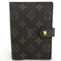 Pre-Owned Louis Vuitton LOUIS VUITTON Notebook shield Monogram Agenda PM Canvas Brown Unisex R20005 (Good)
