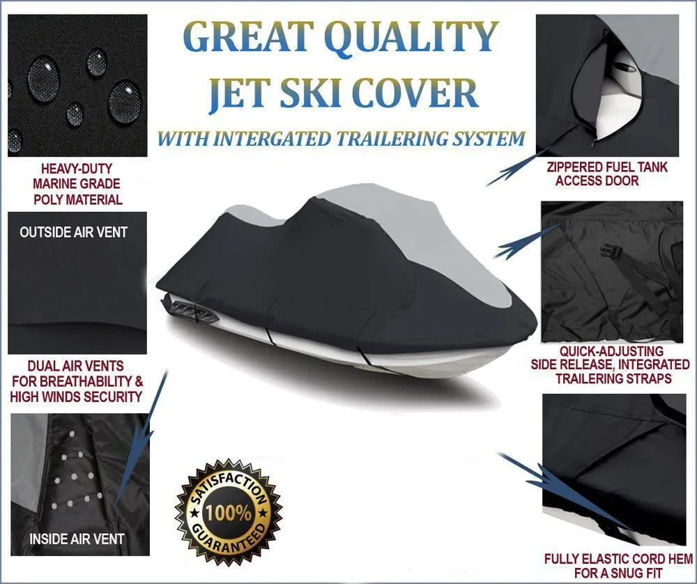 SUPER HEAVY-DUTY Jetski Jet Ski vessel PWC protector matching for Yamaha V1 Sport 2015 2016