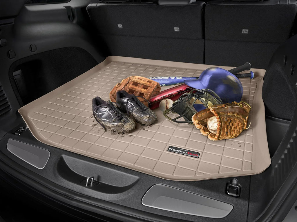 WeatherTech Cargo Trunk Liner matching with 1999-2004 Honda Odyssey - Behind 3rd Row Seating, Tan