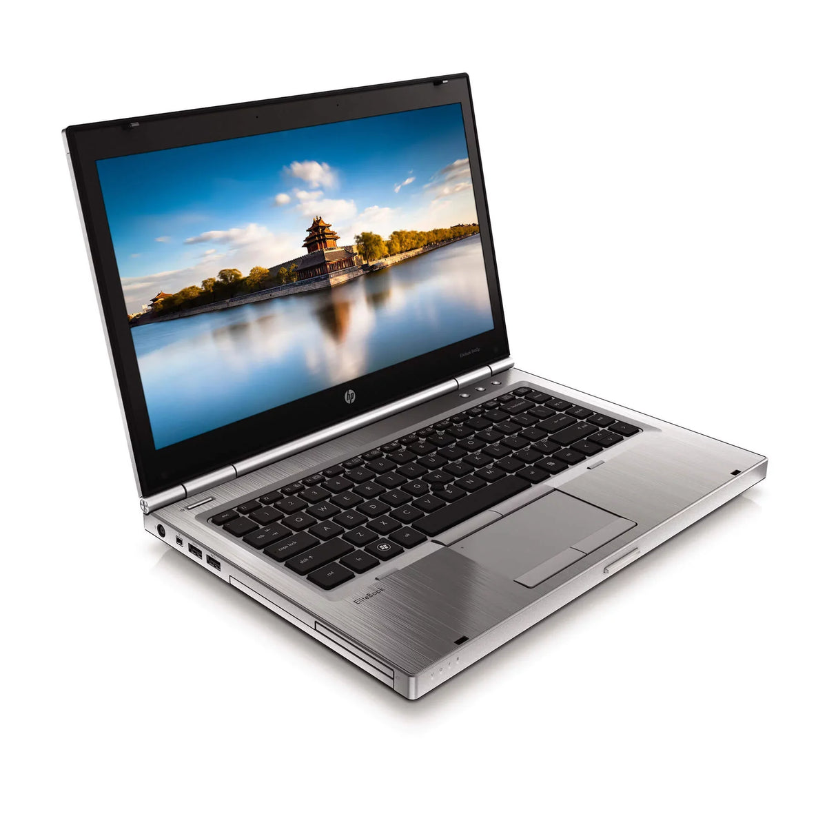 Used  Silver EliteBook 8460P 14'' PC Laptop  i5 Dual Core 2.4GHz 4GB RAM 250GB HDD  HD Graphics 3000 1366 x 768 Display Windows 10 Home 64-Bit