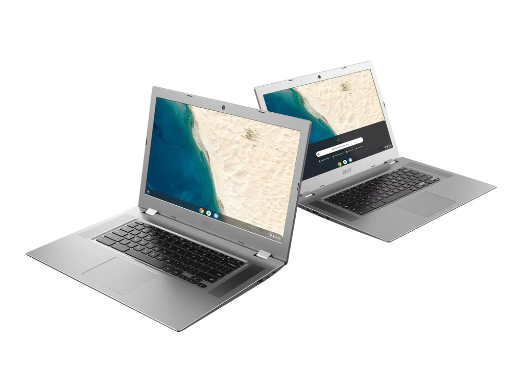 Chromebook 315 CB315-2H-68E6 - AMD A6 - 9220C / up to 2.7 GHz - Chrome OS - Radeon R5 - 4 GB RAM - 32 GB eMMC - 15.6" IPS 1920 x 1080 (Full HD) - Wi-Fi 5 - pure silver - kbd: US