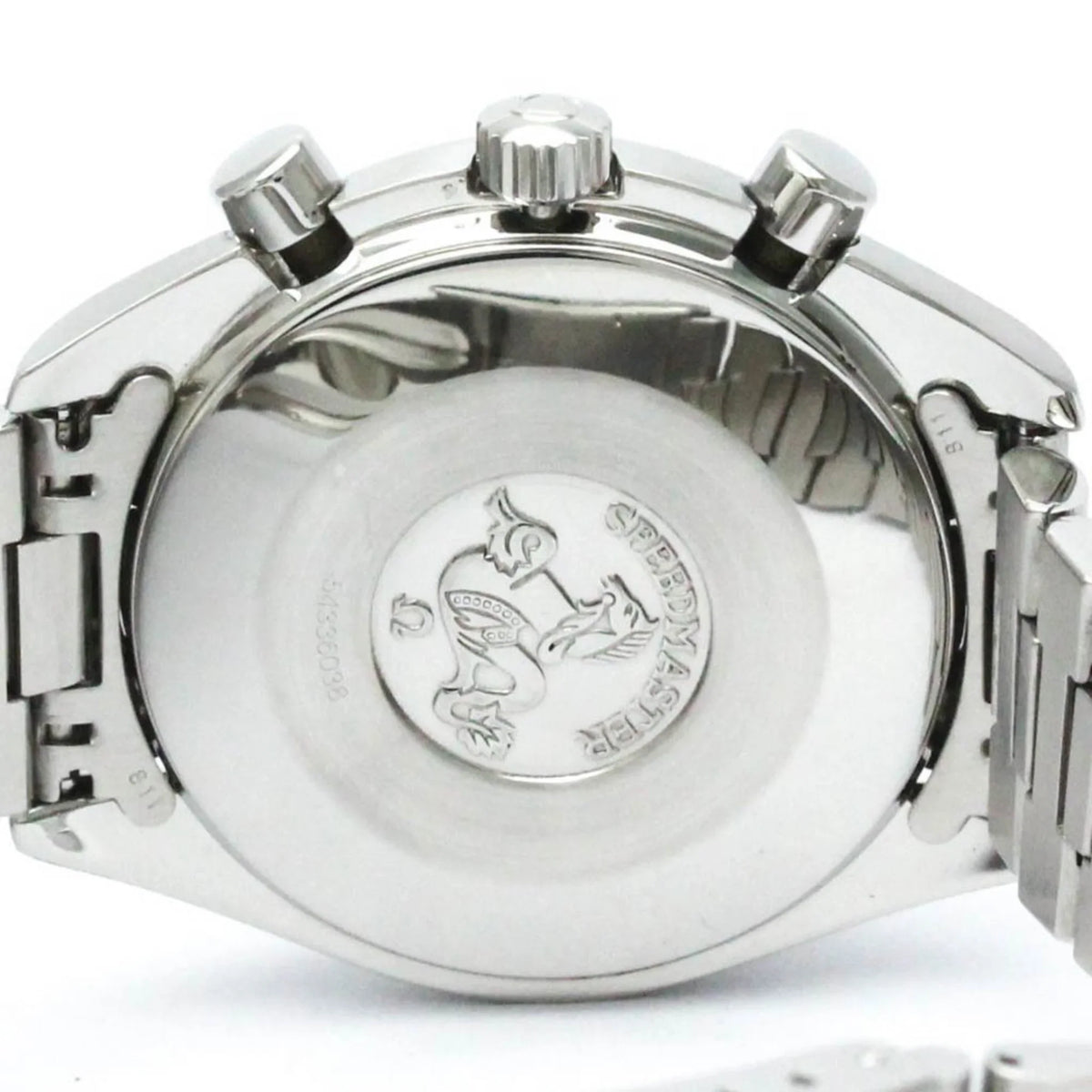 Pre-Owned Polished OMEGA Speedmaster Automatic Steel Mens Watch 3510.50 BF566331 (Good)