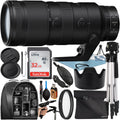 NIKKOR Z 70-200mm F/2.8 VR S Lens with 32GB SanDisk Memory Card + Tripod + Backpack + A-Cell Accessory Bundle
