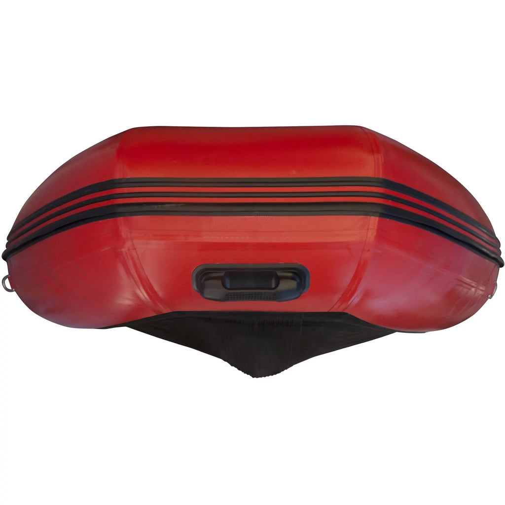ALEKO BT250RBK Inflatable 8.4 feet 3 Person vessel with Aluminum Floor - Red and Black