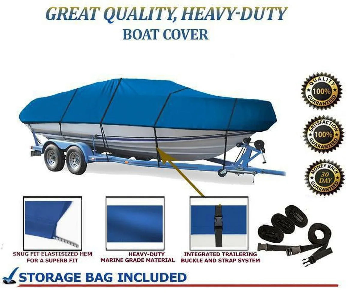 BLUE, outstanding premium craft protector suitable for LOWE 1648 T 2006-2007