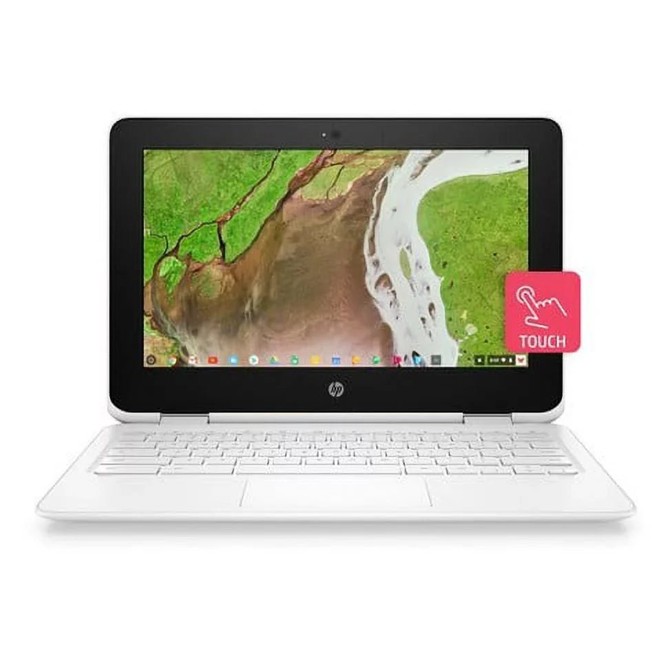 Chromebook x360 convertible Laptop, 11.6" HD IPS LED, Touchscreen (multi-touch enabled),  Dual-Core N3350, 32GB eMMC, 4GB LPDDR4,  HD Graphics 500, Wifi + Bluetooth