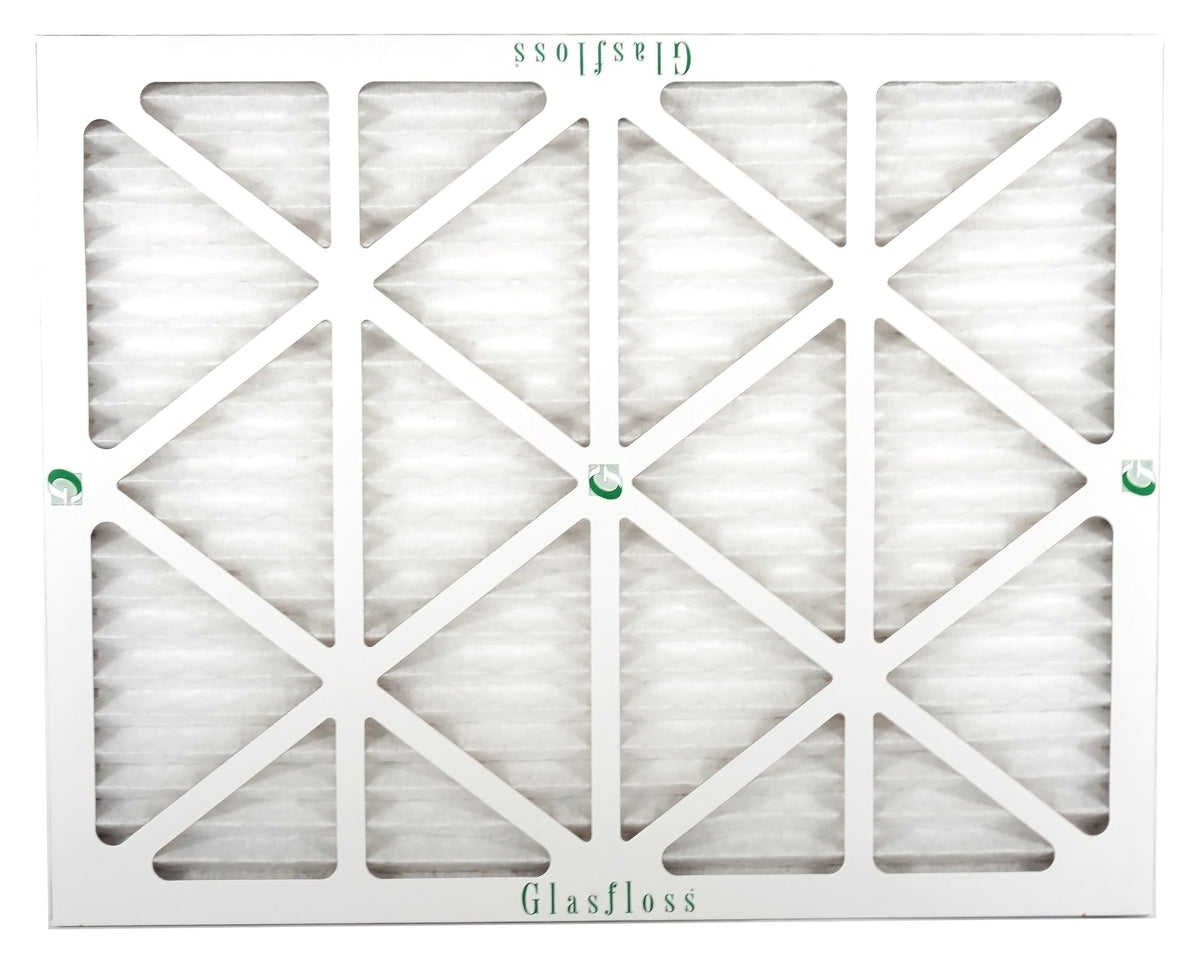 Glasfloss 20x21x1 - MERV 10 -Qty:4 - Furnace Air Filter - Made in USA (Actual Size: 19.5 x 20.5x7/8 inch)