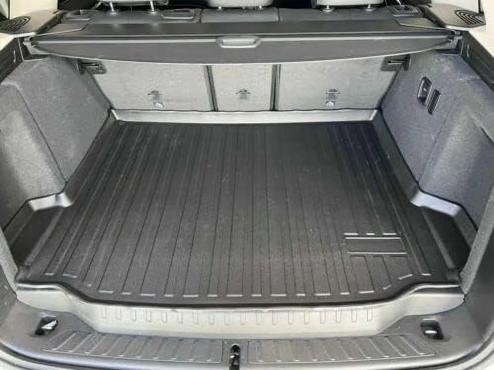 EACCESSORIES EA Cargo Liner – Trunk Mat for  X3 2018-2024 – elements-impervious Trunk Mats for Cars with Raised Lip – Non-Slip Car Trunk Mat Rubber – Easy to Install – Laser Pre-Cut Design
