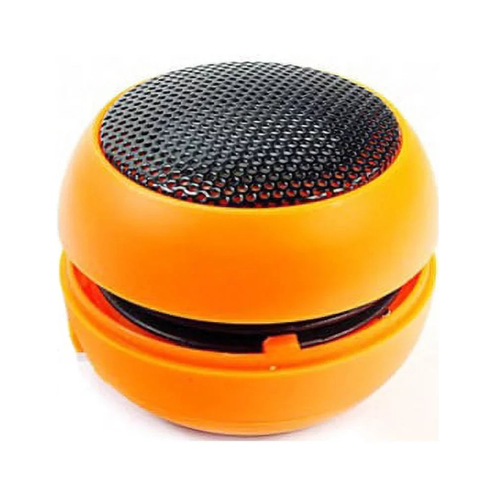 Portable Wired Speaker for Moto G Power (2022) Phone - Audio Multimedia Rechargeable Orange A7Q suitable With Motorola Moto G Power (2022)