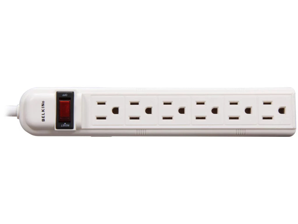 Cord Length. BELKIN F9P609-05R-DP 6 Outlets Power Console 5 ft