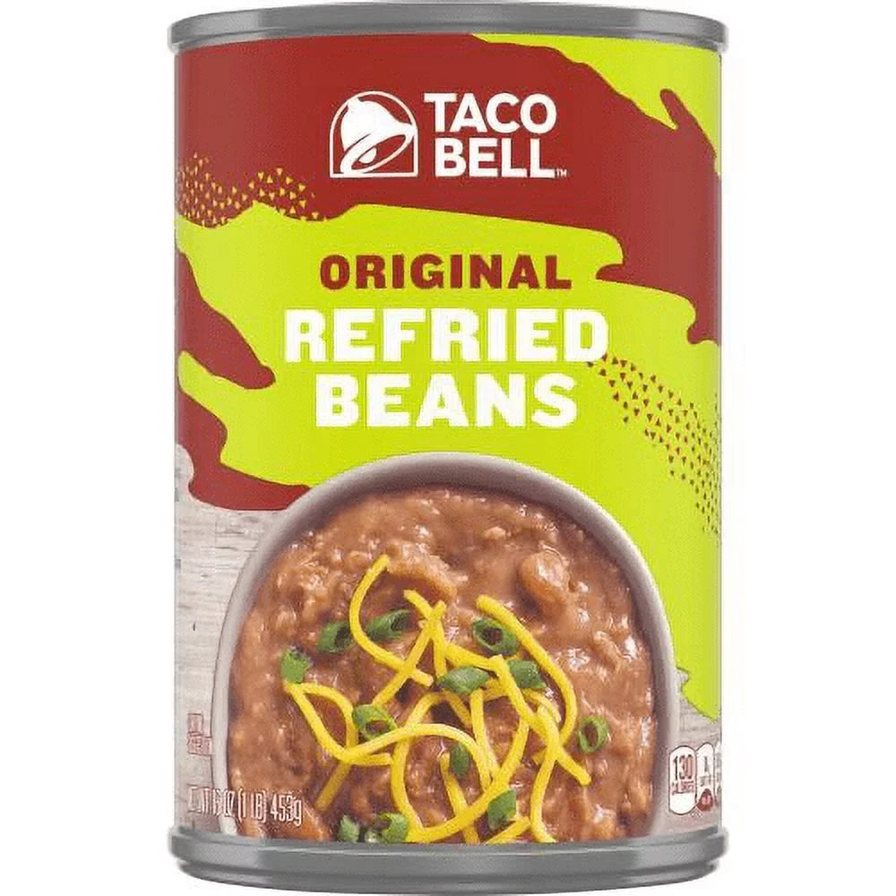 Can (Pack of 36). Taco Bell ® Original Refried Beans 16 Oz